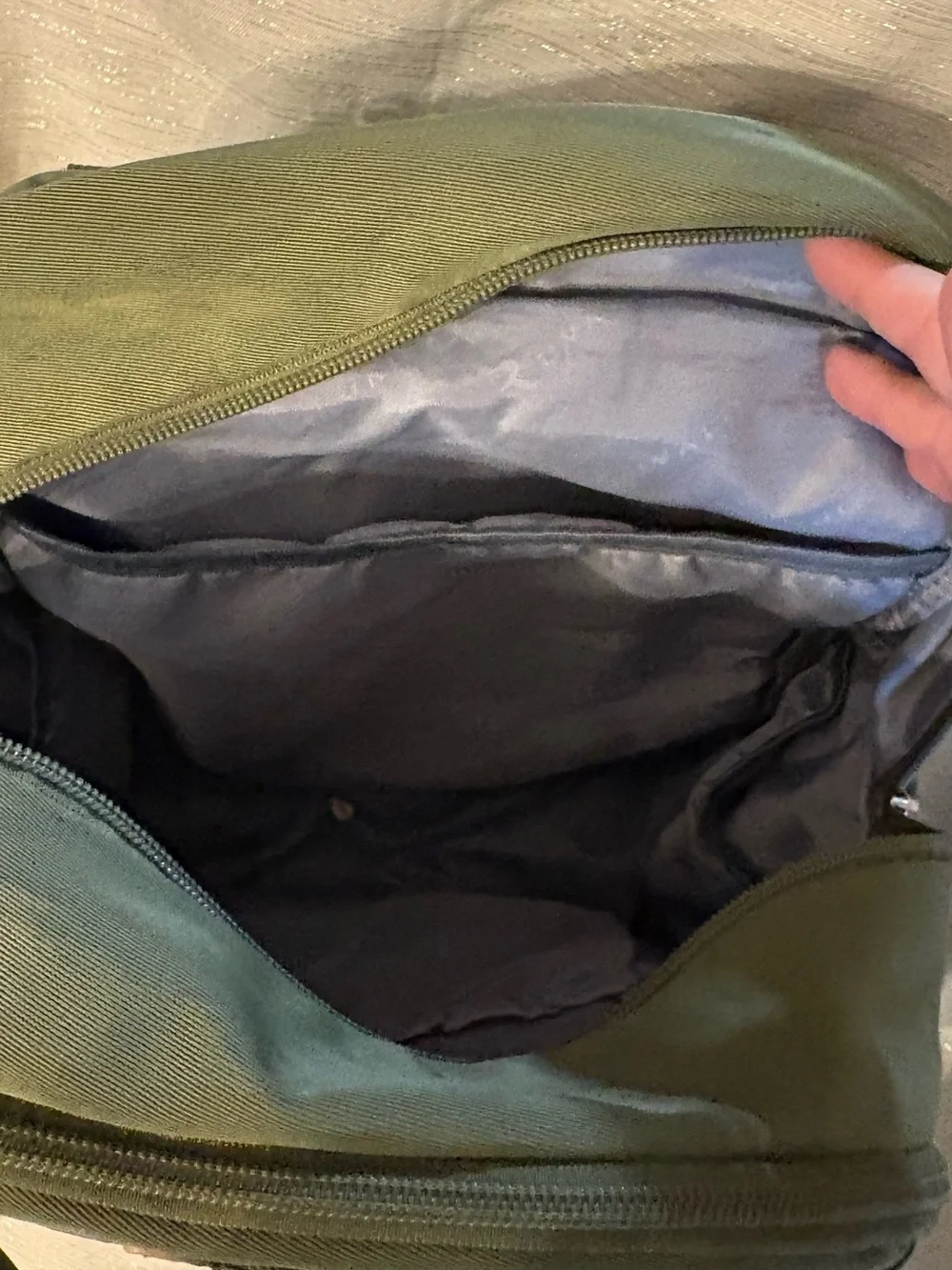 RUVALINO Multifunction Travel Diaper Bag Backpack - Olive / Army Green